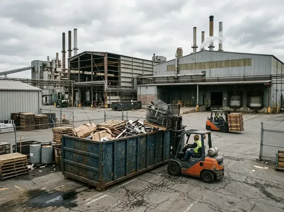 industrial-factory-scrap-conta-003 — frequently asked questions, Cheap Roll-off Dumpster Rentals in La Riviera, CA